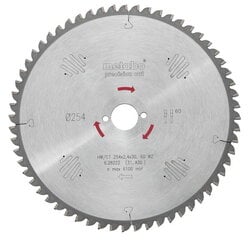 Диск пильный 160x1,6/1,1x/16/20, z24,WZ, 22°.Precision cut KSA18 KSA 18 LTX, Metabo цена и информация | Запчасти для садовой техники | 220.lv