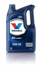 Моторное масло ALL CLIMATE 20W50 5L, Valvoline цена и информация | Моторное масло | 220.lv