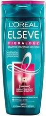 L'Oreal Paris Elseve Fibralogy šampūns 400 ml цена и информация | Шампуни | 220.lv