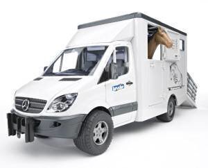 Mašīna Bruder Mercedes Benz Sprinter Animal Transporter (02533) цена и информация | Rotaļlietas zēniem | 220.lv