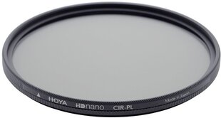 Hoya cirkulārais polarizācijas filtrs HD Nano 52mm cena un informācija | Filtri | 220.lv