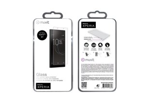 Sony Xperia L1 Screen GLASS by Muvit tr. cena un informācija | Ekrāna aizsargstikli | 220.lv