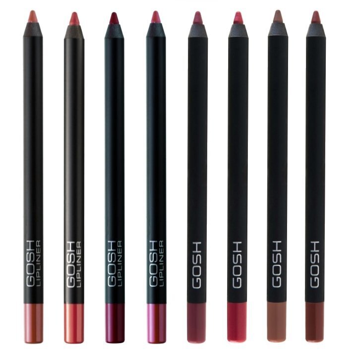 GOSH Velvet Touch Lipliner ūdensnoturīgs lūpu zīmulis 1.2 g, 005 Flirty Orange cena un informācija | Lūpu krāsas, balzāmi, spīdumi, vazelīns | 220.lv