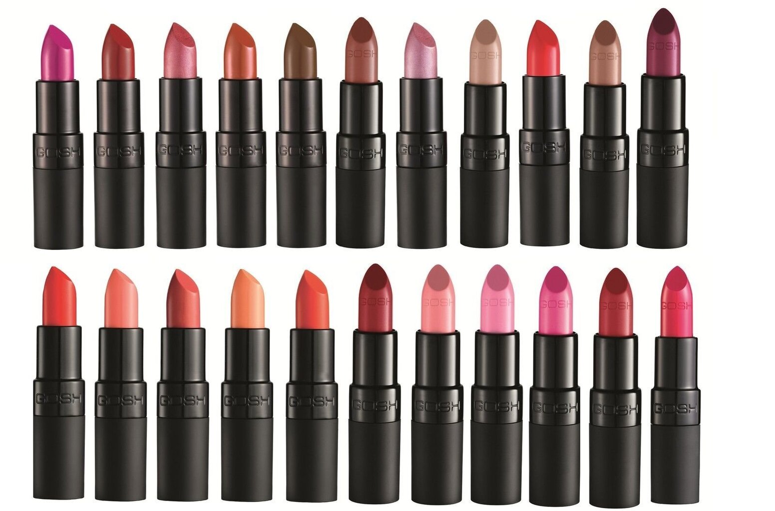 GOSH Velvet Touch Lipstick lūpu krāsa 4 g, 168 Diva цена и информация | Lūpu krāsas, balzāmi, spīdumi, vazelīns | 220.lv