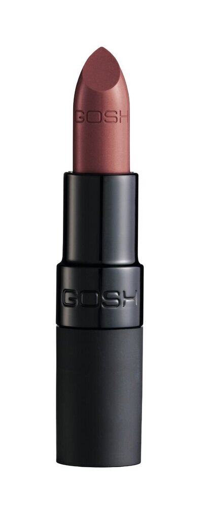 GOSH Velvet Touch Lipstick lūpu krāsa 4 g, 012 Matt Raisin цена и информация | Lūpu krāsas, balzāmi, spīdumi, vazelīns | 220.lv