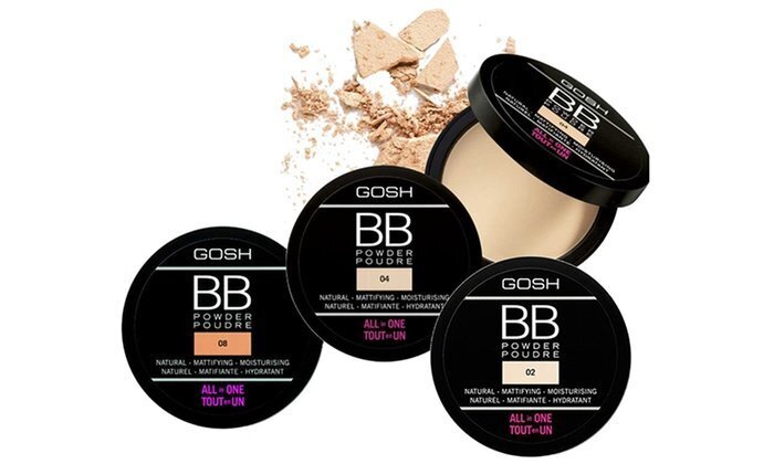 Gosh BB Powder pūderis 6.5 g, 02 Sand cena un informācija | Grima bāzes, tonālie krēmi, pūderi | 220.lv