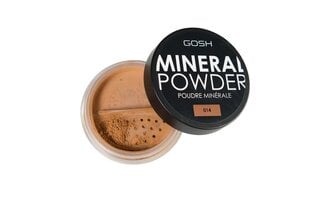 GOSH Mineral Powder minerālais pūderis 8 g, 014 Cappucino cena un informācija | Grima bāzes, tonālie krēmi, pūderi | 220.lv