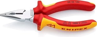 Удлиненные пассатижи Knipex VDE, 145 мм цена и информация | Механические инструменты | 220.lv