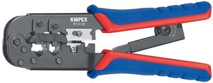 Knipex 975110 knaibles vadu pārkniebšanai un izolācijas noņemšanai, RJ11/12, RJ45 kaina ir informacija | Rokas instrumenti | 220.lv