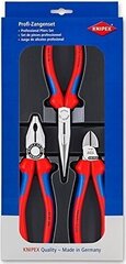 Knipex 002011 knaibļu komplekts, 3 gab. цена и информация | Механические инструменты | 220.lv