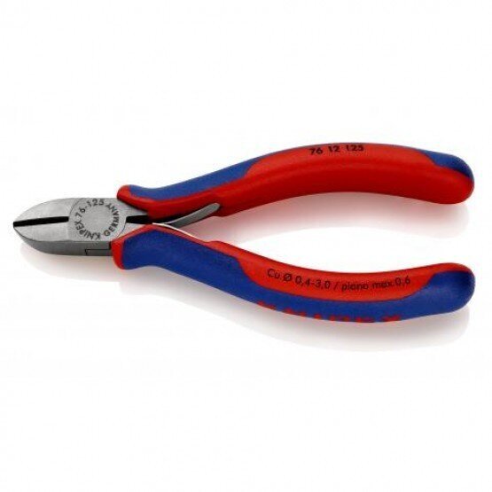 Knipex 7612125 sānu knaibles, 125 mm цена и информация | Rokas instrumenti | 220.lv