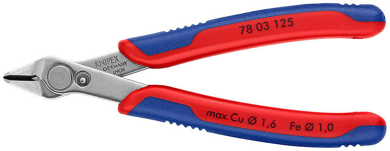 Knipex 7813125 Super Knips sānu knaibles, 125 mm cena un informācija | Rokas instrumenti | 220.lv