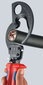 Kabeļu grieznes ar spēka mehānismu D52mm/380mm2 Cu + Al, DR, Knipex cena un informācija | Rokas instrumenti | 220.lv