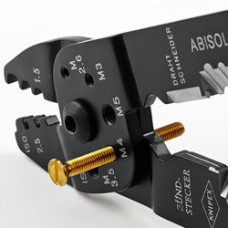 Knipex 9721215 vadu izolācijas noņemšanas knaibles, 230 mm cena un informācija | Rokas instrumenti | 220.lv