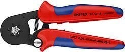 Knipex 975314 pašregulējošais vadu uzgaļu presēšanas knaibles, 180 mm цена и информация | Механические инструменты | 220.lv