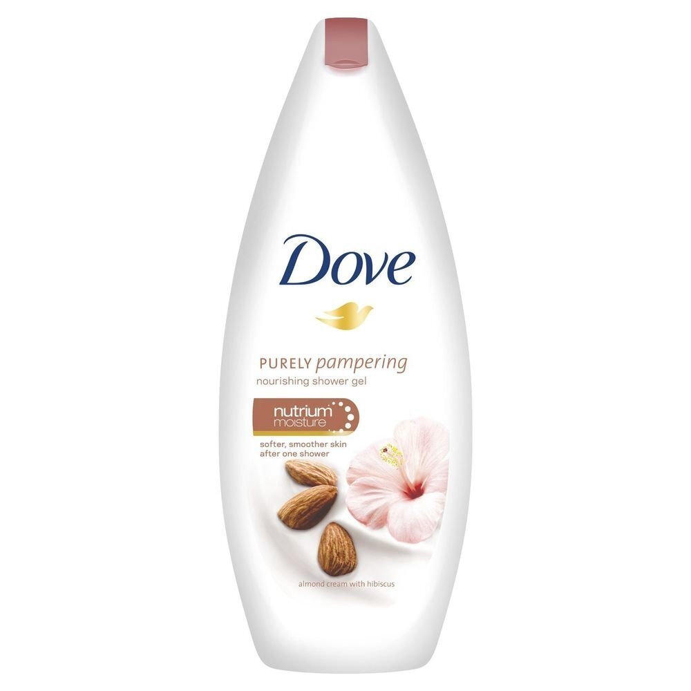Dove Purely Pampering Almond Cream vannas putas 700 ml цена и информация | Dušas želejas, eļļas | 220.lv