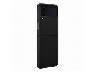 Кожаный чехол Samsung Galaxy Z Flip3 черный EF-VF711LBEGWW цена и информация | Чехлы для телефонов | 220.lv