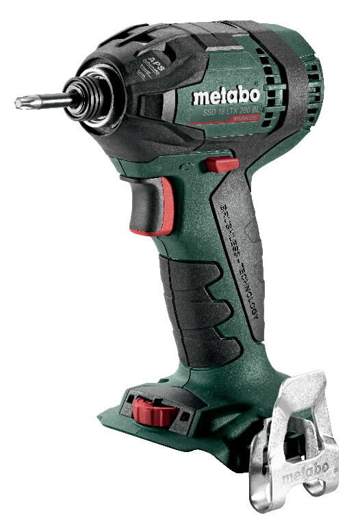 Metabo SSD 18 LTX 200 BL akumulatora triecienskrūvgriezis (602396890) (bez akumulatora un lādētāja) цена и информация | Skrūvgrieži, urbjmašīnas | 220.lv