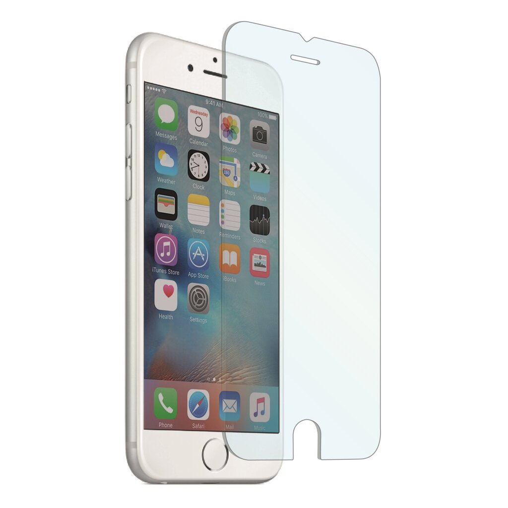 Apple iPhone 7 Plus ekrāna aizsargstikls, Muvit, caurspīdīgs cena un informācija | Ekrāna aizsargstikli | 220.lv