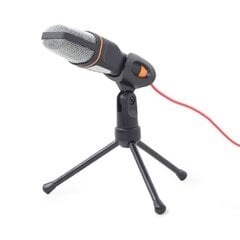 Gembird Desktop microphone with a tripod cena un informācija | Mikrofoni | 220.lv