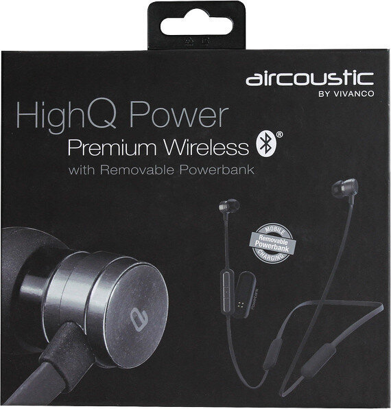 Vivanco wireless headset HighQ Power BT (39257) cena un informācija | Austiņas | 220.lv