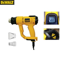 Строительный фен D26414_DW, дигитальный экран DeWalt цена и информация | Строительные фены | 220.lv