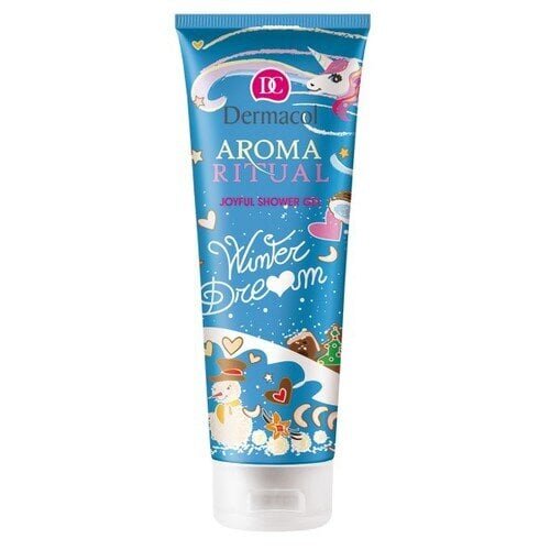 Dermacol Aroma Ritual Winter Dream dušas želeja bērniem 250 ml cena un informācija | Dušas želejas, eļļas | 220.lv