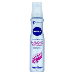 Nivea Diamond Gloss Care matu putas 150 ml cena un informācija | Matu veidošanas līdzekļi | 220.lv