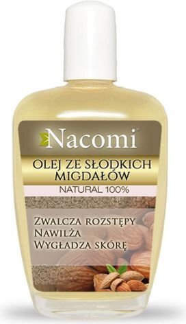 Nacomi Sweet Almond Oil ķermeņa eļļa 30 ml цена и информация | Ēteriskās eļļas, kosmētiskās eļļas, hidrolāti | 220.lv