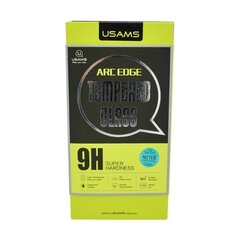 Usams US-BH369 2.5D 0.33mm 9H Premium Arc Edge noapaļots Aizsargstikls priekš Samsung Galaxy Note 8 (N950) Melns (uz visu ekrānu cena un informācija | Ekrāna aizsargstikli | 220.lv