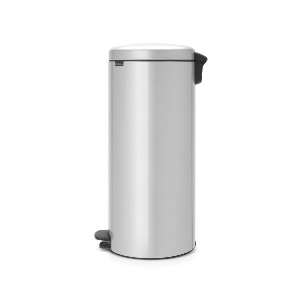 Atkritumu tvertne, NewIcon 30L Metallic Grey цена и информация | Miskastes | 220.lv