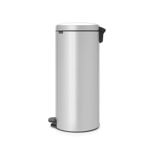 Atkritumu tvertne, NewIcon 30L Metallic Grey internetā