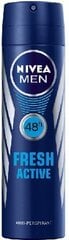 Спрей-дезодорант Nivea Men Fresh, 150 мл цена и информация | Дезодоранты | 220.lv