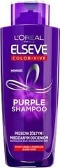 L'Oreal Paris Elseve Color-Vive Purple šampūns 200 ml цена и информация | Шампуни | 220.lv