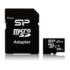 Silicon Power Elite 256 GB, micro SDXC, цена и информация | Карты памяти для мобильных телефонов | 220.lv