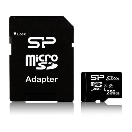 Silicon Power Elite 256 GB, micro SDXC, cena un informācija | Atmiņas kartes mobilajiem telefoniem | 220.lv