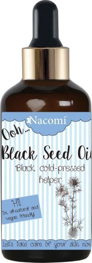 Nacomi Black Seed Oil ķermeņa eļļa 50 ml cena un informācija | Ēteriskās eļļas, kosmētiskās eļļas, hidrolāti | 220.lv