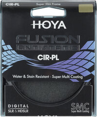 Hoya фильтр круговой поляризации Fusion Antistatic C-PL 105 мм цена и информация | Фильтры | 220.lv