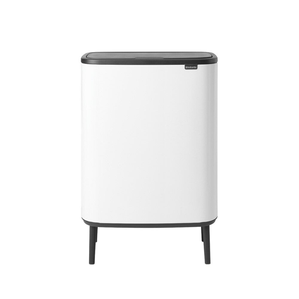 Atkritumu tvertne Bo Touch bin Hi 2x30L White cena un informācija | Miskastes | 220.lv