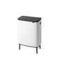 Atkritumu tvertne Bo Touch bin Hi 2x30L White cena un informācija | Miskastes | 220.lv