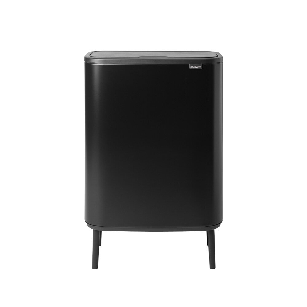 Atkritumu tvertne Bo Touch bin Hi 2x30L Matt Black cena un informācija | Miskastes | 220.lv