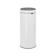 Atkritumu tvertne Touch Bin 30L White