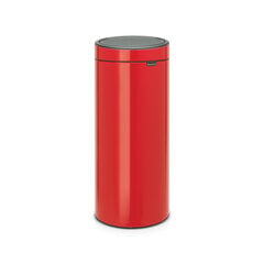 Мусорный бак Touch Bin New (30 л), пластиковое внутреннее ведро Passion Red цена и информация | Мусорные баки | 220.lv