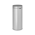 Atkritumu tvertne Touch Bin 30L Metallic Grey cena un informācija | Miskastes | 220.lv
