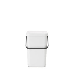 Встраиваемое мусорное ведро Sort & Go (25 л) White цена и информация | Мусорные баки | 220.lv