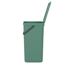 Встраиваемое мусорное ведро Sort & Go (40 л) Fir Green цена и информация | Мусорные баки | 220.lv