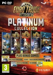 Spēle priekš PC Euro Truck Simulator 2 Platinum Collection cena un informācija | Datorspēles | 220.lv