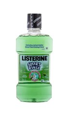 Listerine Smart Rinse Mild Mint жидкость для полоскания рта для детей 500 мл цена и информация | Зубные щетки, пасты | 220.lv