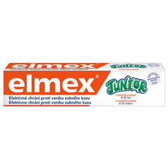 Elmex Junior zobupasta bērniem 75 ml cena un informācija | Elmex Smaržas, kosmētika | 220.lv