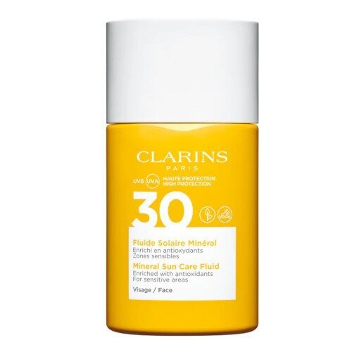 Clarins Sun Care SPF30 saules aizsardzības krēms 30 ml. cena un informācija | Sauļošanās krēmi | 220.lv